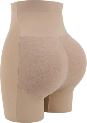 JOYSHAPER Womens Padded Underwear Butt Lifter Panties Seamless Shapewear Tummy Control High Waist Hip Pads Enhancer Shorts