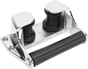 JUOPZKENN Boat Anchor Roller, Boat Bow Fairlead Roller 316 Stainless Steel Cleat Bollard Chock Anchor Accessories for Marine