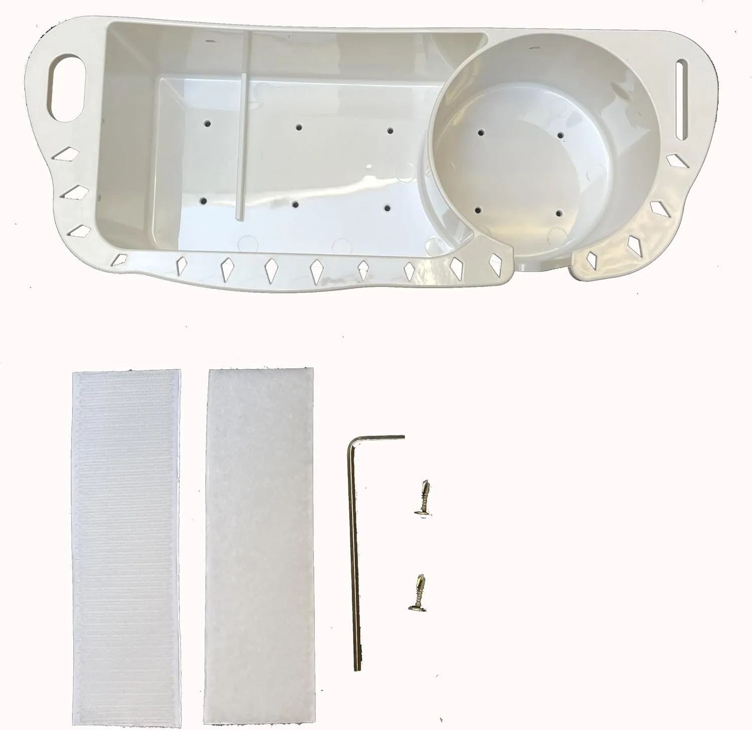 KUFA Sports Boat Cabin Organizer Storage Boat Caddy Organizer, Boat Cup Holder Boat Storage Organizer, Cockpit Storage Box with instalation Hardware