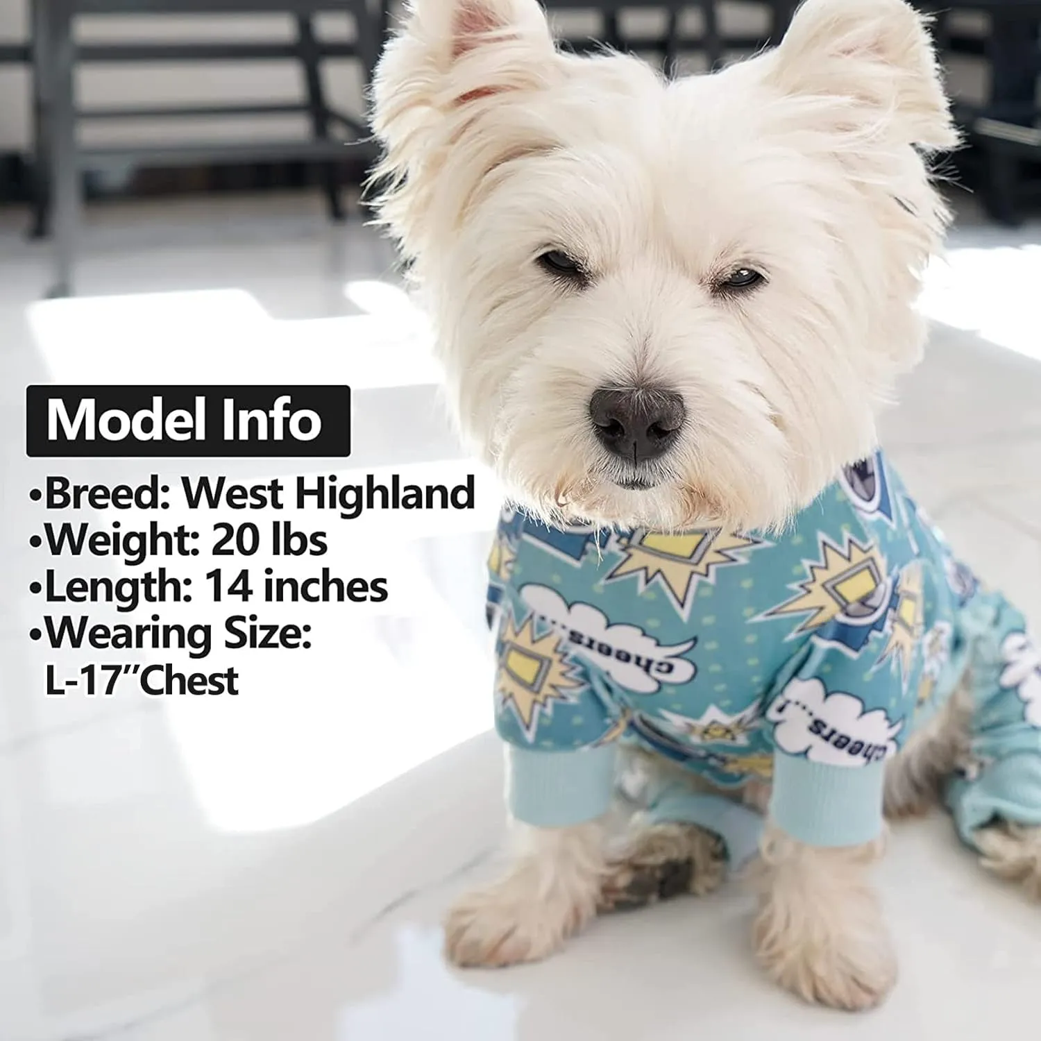 KYEESE Dog Pajamas Velvet Dog Pajamas Small Sized Dogs Dogs Pjs with Camera Pattern Soft Doggie Jammies Stretchy Doggie Clothes Puppy Onesie Comfy Pet Coat Pet Costume, X-Small