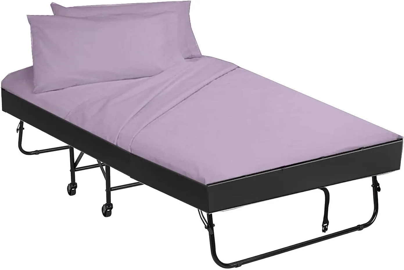 Lavender Cotton Cot Sheets - Fitted, Perfect for Narrow Twin/Cot Size/Rv Bunk/Guest Bed Replacement, 30 X 75" Mattress, 4(PCs)
