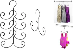 Life Jacket Hanger, Storage- Life Preserver, Life Vest Hanger & Storage, Life Jacket Dryer, Drying Rack, Drying Hangers; Boating Hanger & Storage (Black Set of 10)