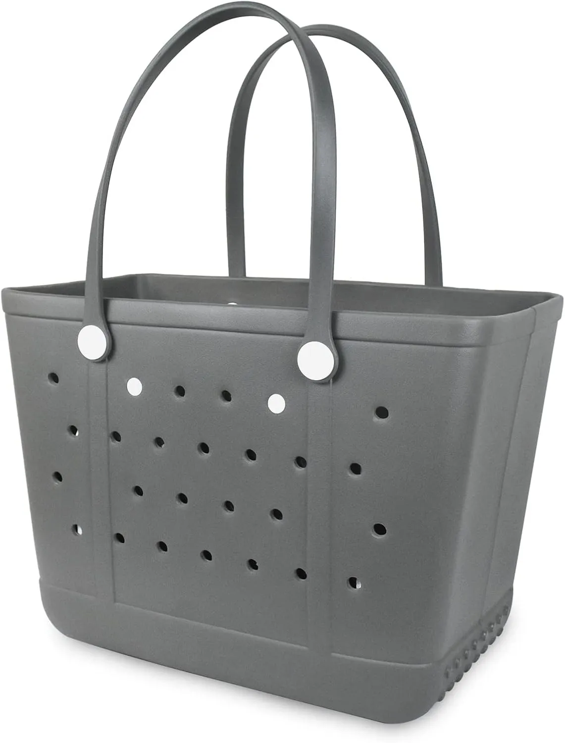 Lightweight Rubber Beach Bag X Large Tote Bag for Waterproof, Durable Open Handbag for Boat Pool Sports Gym