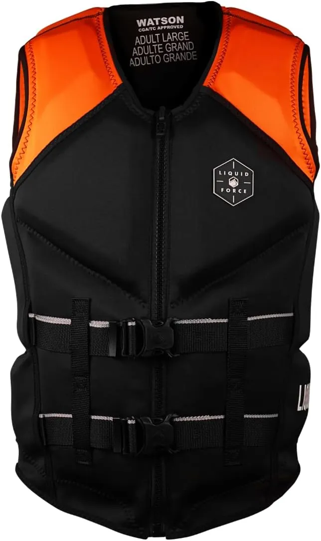 Liquid Force 2025 Watson (Orange) CGA Life Jacket - Medium