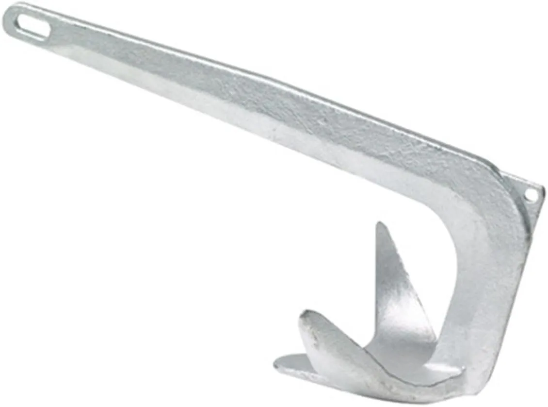 MarineNow Galvanized Bruce Style Anchor