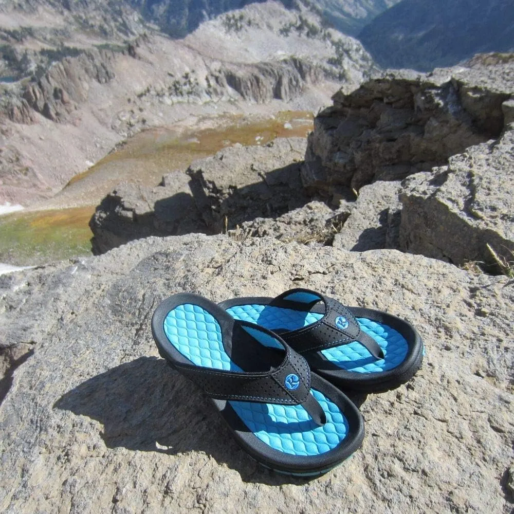 Men's Drifter Sport Flip Flops | Comfortable Durable Rubber and Heavy-Duty Tread