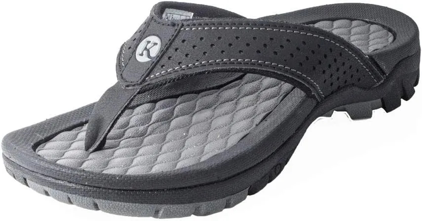 Men's Drifter Sport Flip Flops | Comfortable Durable Rubber and Heavy-Duty Tread