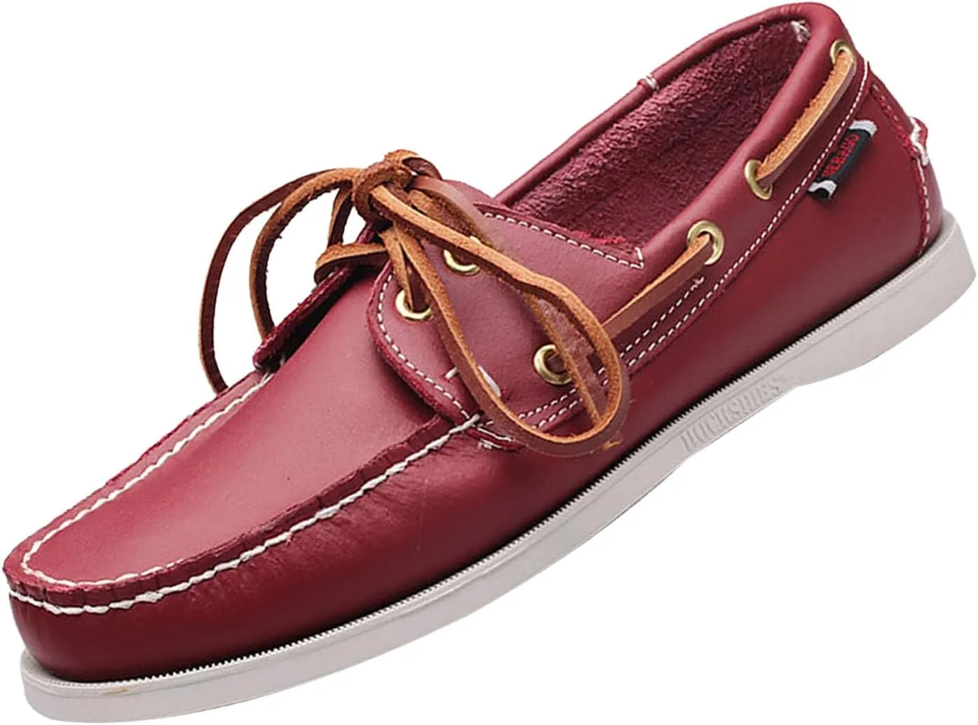 Men's Leather Fashion 2 Eye Boat Shoes,Lightweight Comfort Non-Slip Casual Driving Walking Moccasin Wendy Penny Loafers