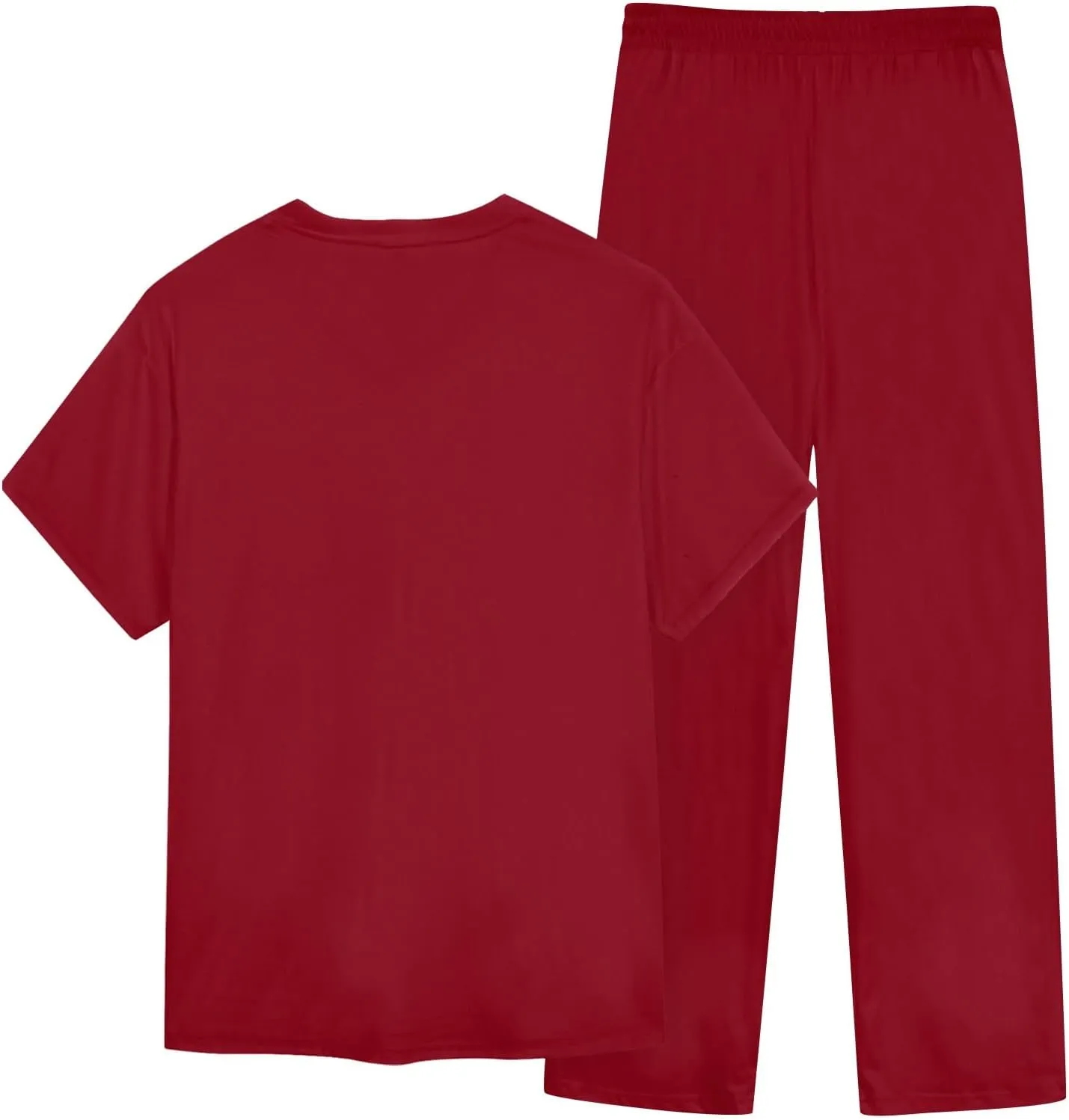 Mens Scrubs Set Stretchy Uniform Scrubs For Men Set V Neck Medical Scrub Tops Shirts and Pants S to 3XL