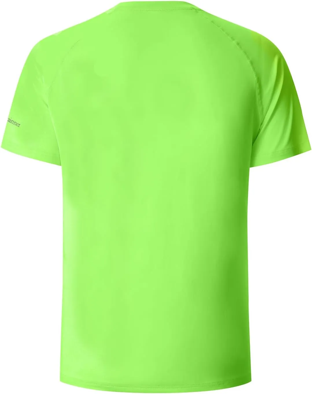 Men's T Shirt Short Sleeve Rash Guard Sun Protection Dry Fit Athletic Running Workout Swim Fishing T Shirts Top for Men