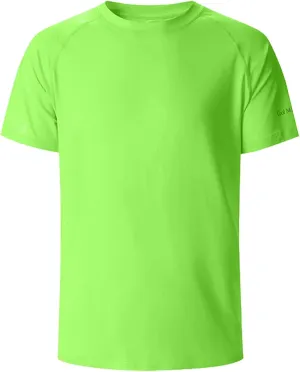Men's T Shirt Short Sleeve Rash Guard Sun Protection Dry Fit Athletic Running Workout Swim Fishing T Shirts Top for Men