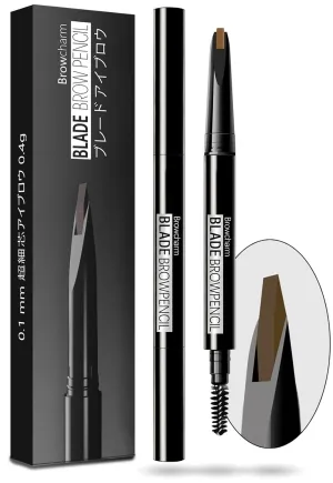 Microblading Eyebrow Pencil for Women,0.1mm Ultra-Fine Mechanical Pencil,Makeup Brow Definer Waterproof,Draws Tiny Brow Hairs and Fills in Sparse Areas (03 Light Brown, 1 Count Pack of 1)