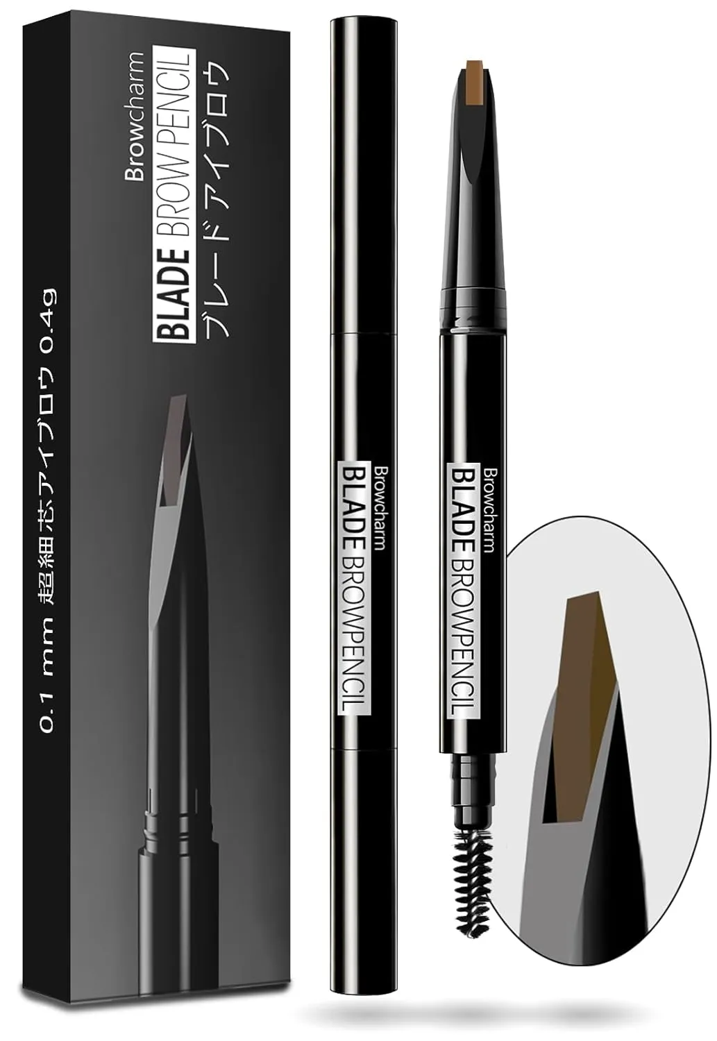Microblading Eyebrow Pencil for Women,0.1mm Ultra-Fine Mechanical Pencil,Makeup Brow Definer Waterproof,Draws Tiny Brow Hairs and Fills in Sparse Areas (03 Light Brown, 1 Count Pack of 1)