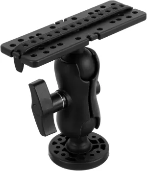 Milisten Multifunctional Fish Holder for Boats Platform Bracket for Easy Installation Canoes and Kayaks Durable Accessory for Fish Finders