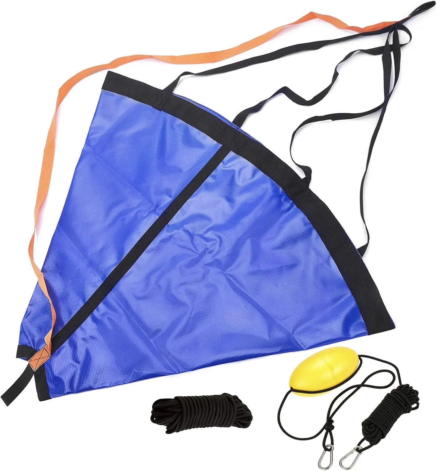 MOOCY Drift Sock with Dump Line,Harness and Buoy Sea Anchor Kit for Fishing Boat/Kayak/Pontoon