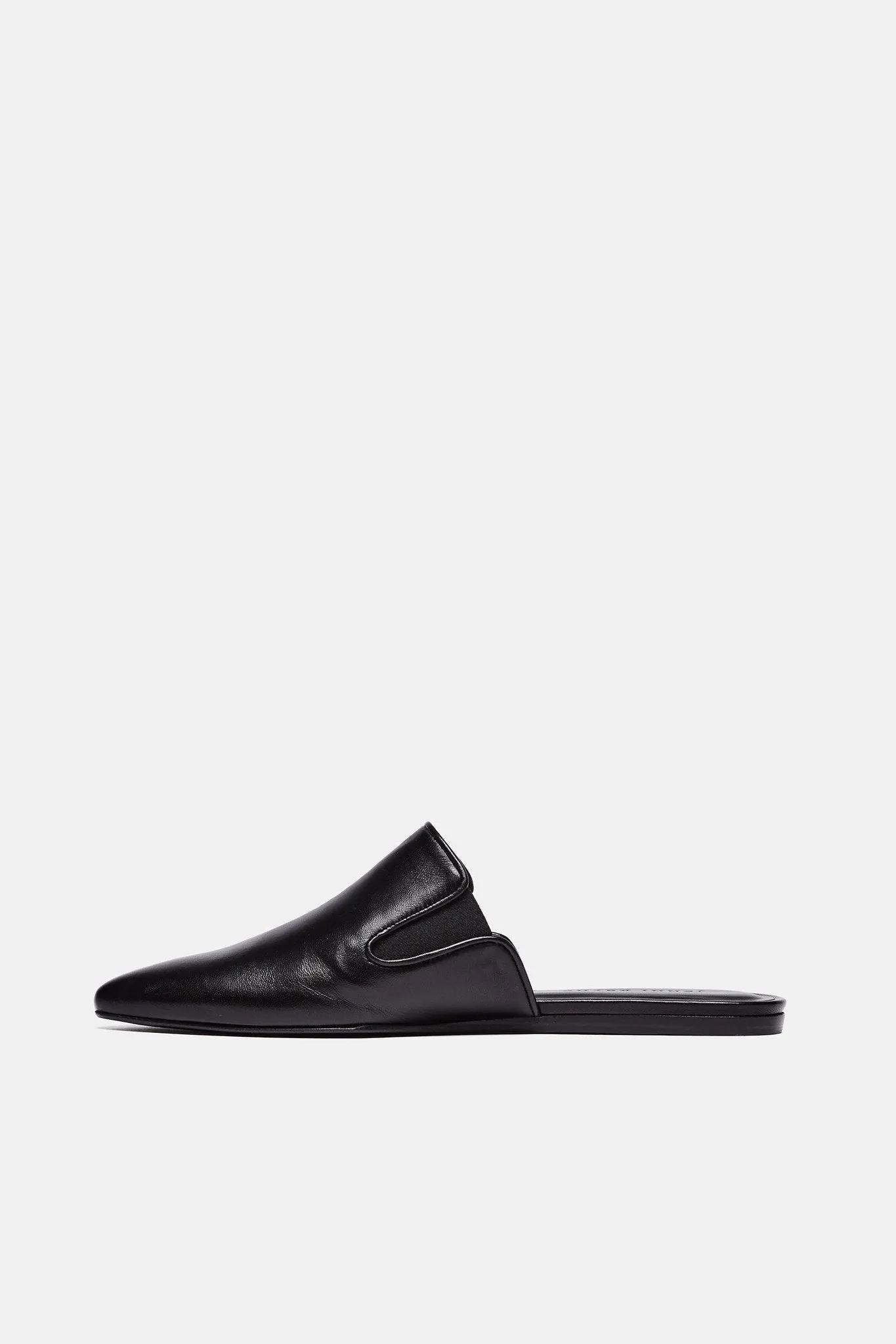 Mule - Black Leather