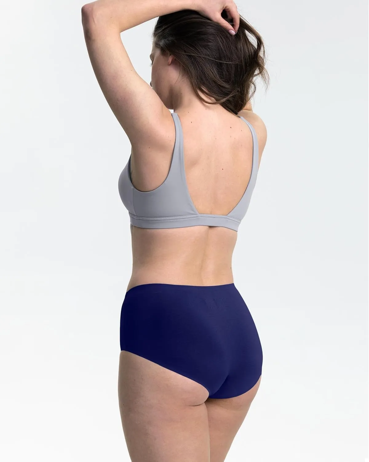Neione Women's Cotton Underwear No Show Hipster Panties with Seamless Look No Panty Lines
