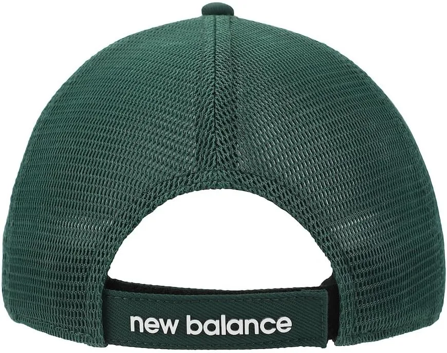 New Balance Adult Unisex 6 Panel Lightweight Adjustable Stretch Running Workout Trucker Hat