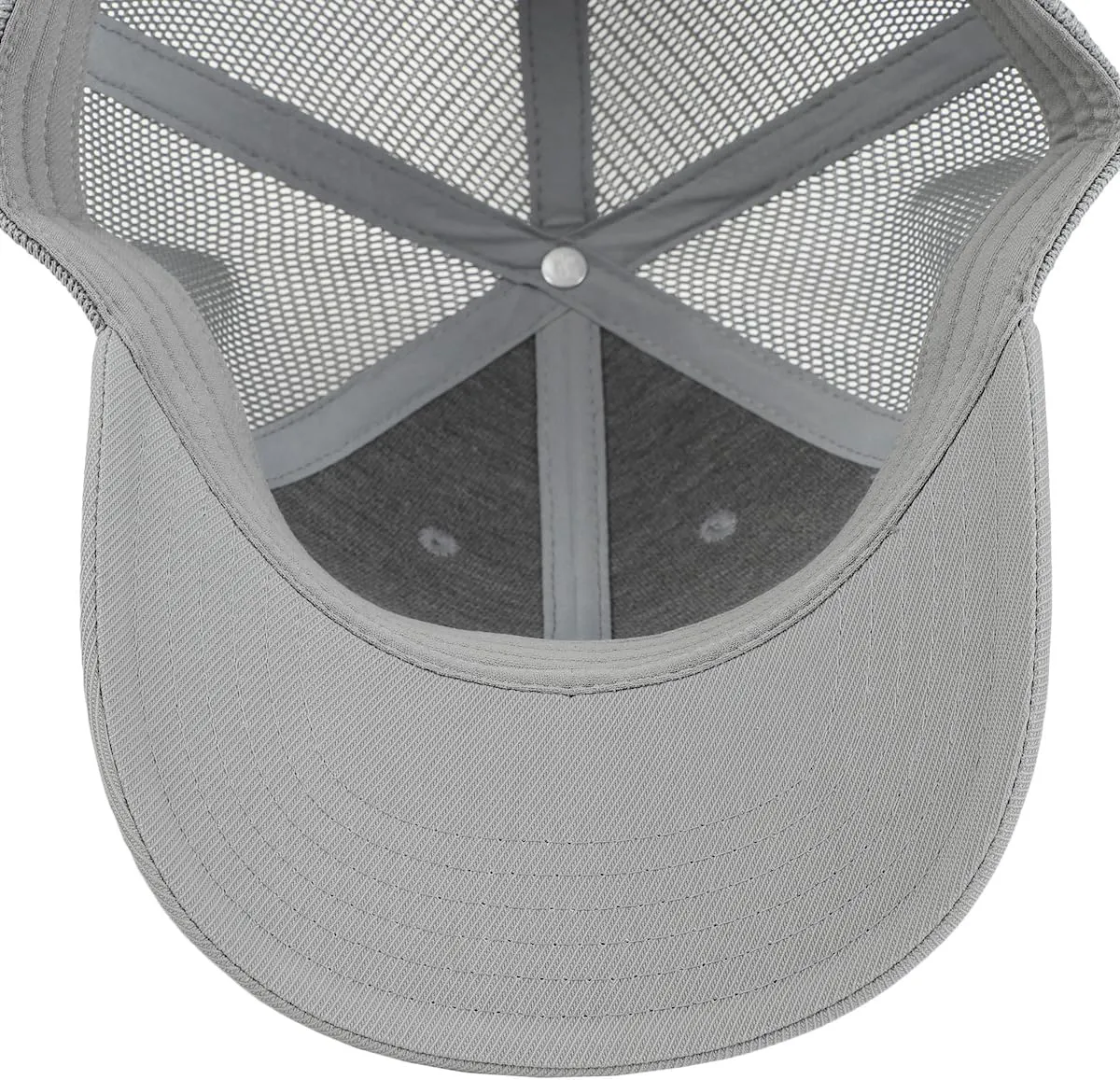 New Balance Adult Unisex 6 Panel Lightweight Adjustable Stretch Running Workout Trucker Hat