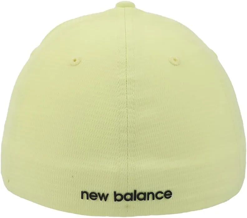 New Balance Adult Unisex 6 Panel Structured Stretch-Fit Performance Running Workout Gym Hat