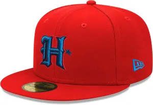 New Era Men's Red Houston Texans Omaha 59FIFTY Fitted Hat