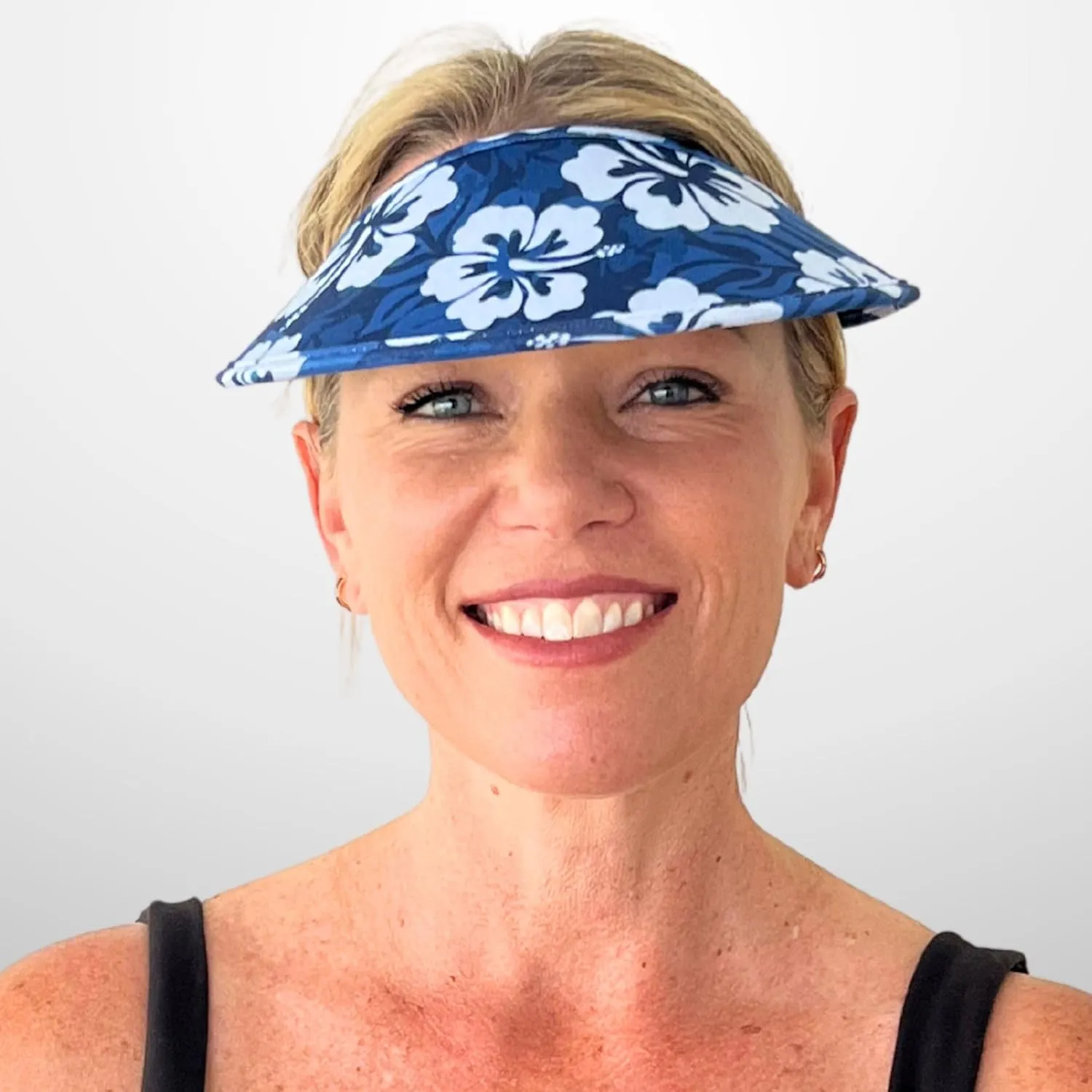 No Headache Velo Adjustable Golf, Tennis, Leisure, Sport Packable Travel Sun Visor
