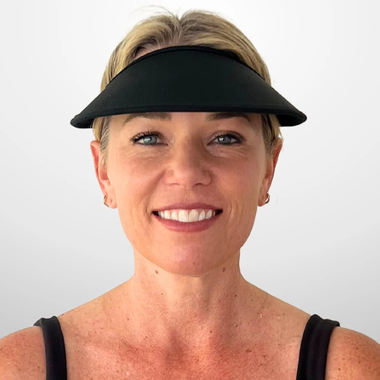 No Headache Velo Adjustable Golf, Tennis, Leisure, Sport Packable Travel Sun Visor