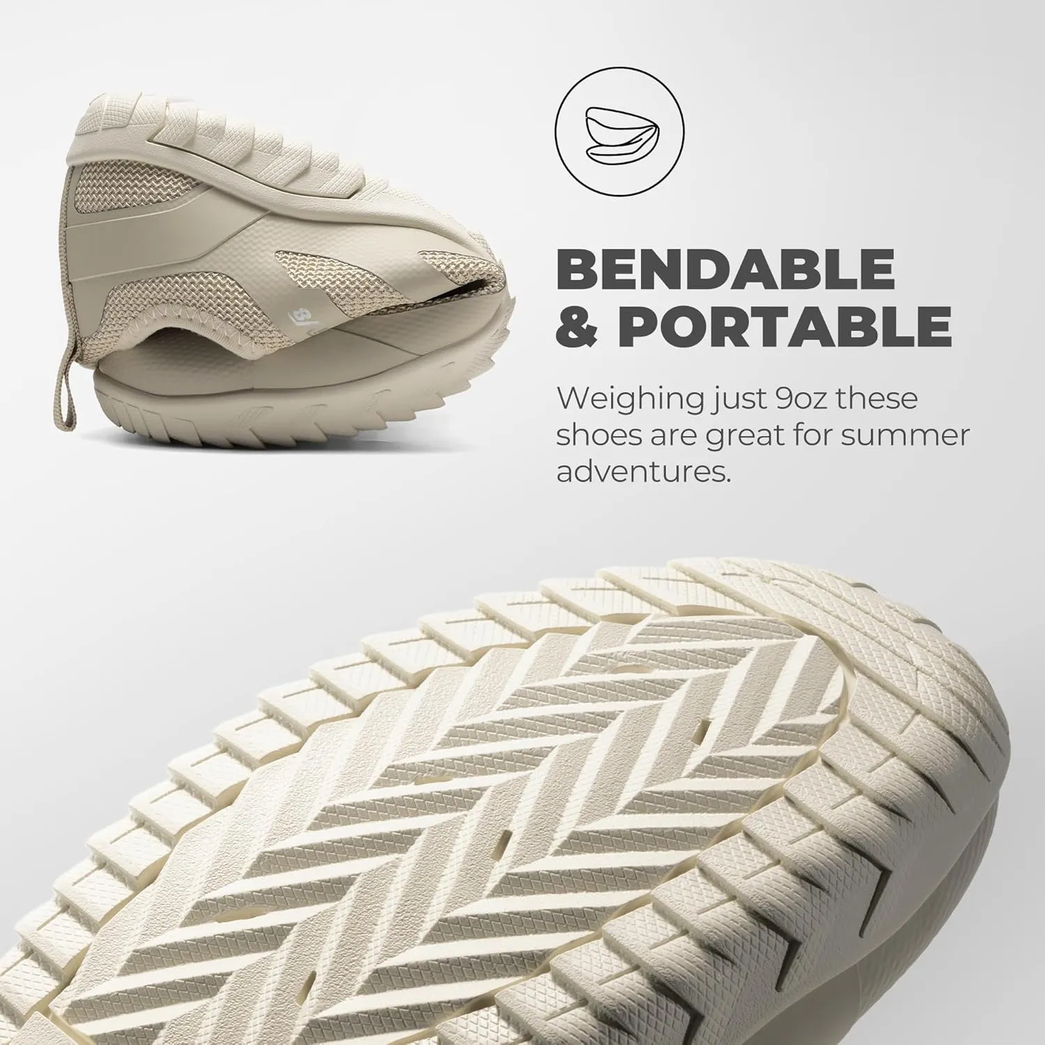 NORTIV 8 Barefoot Water Shoes for Women Men Minimalist Breathable & Comfortable Beach Swim Boat Pool Outdoor Walking Shoes, Zero Drop Sole, Seagull