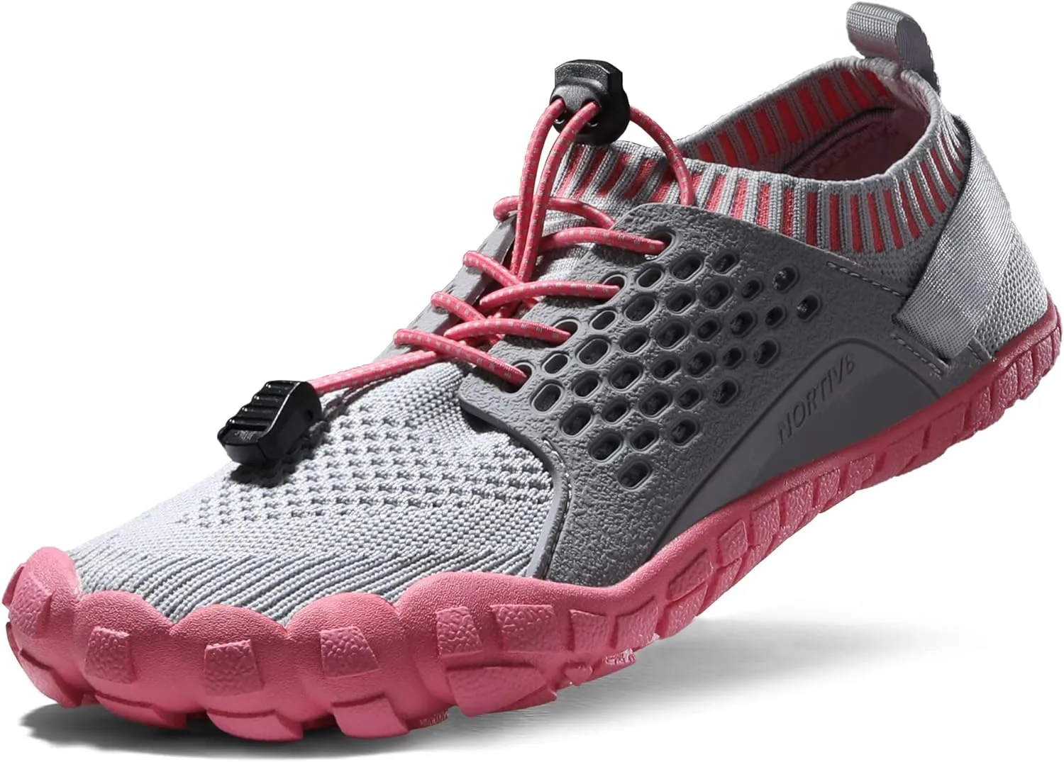 NORTIV 8 Women's Quick Dry Water Shoes Barefoot Sports Aqua Beach Pool Swim Shoes TREKLADY