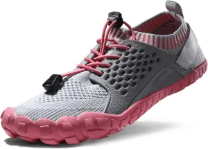 NORTIV 8 Women's Quick Dry Water Shoes Barefoot Sports Aqua Beach Pool Swim Shoes TREKLADY