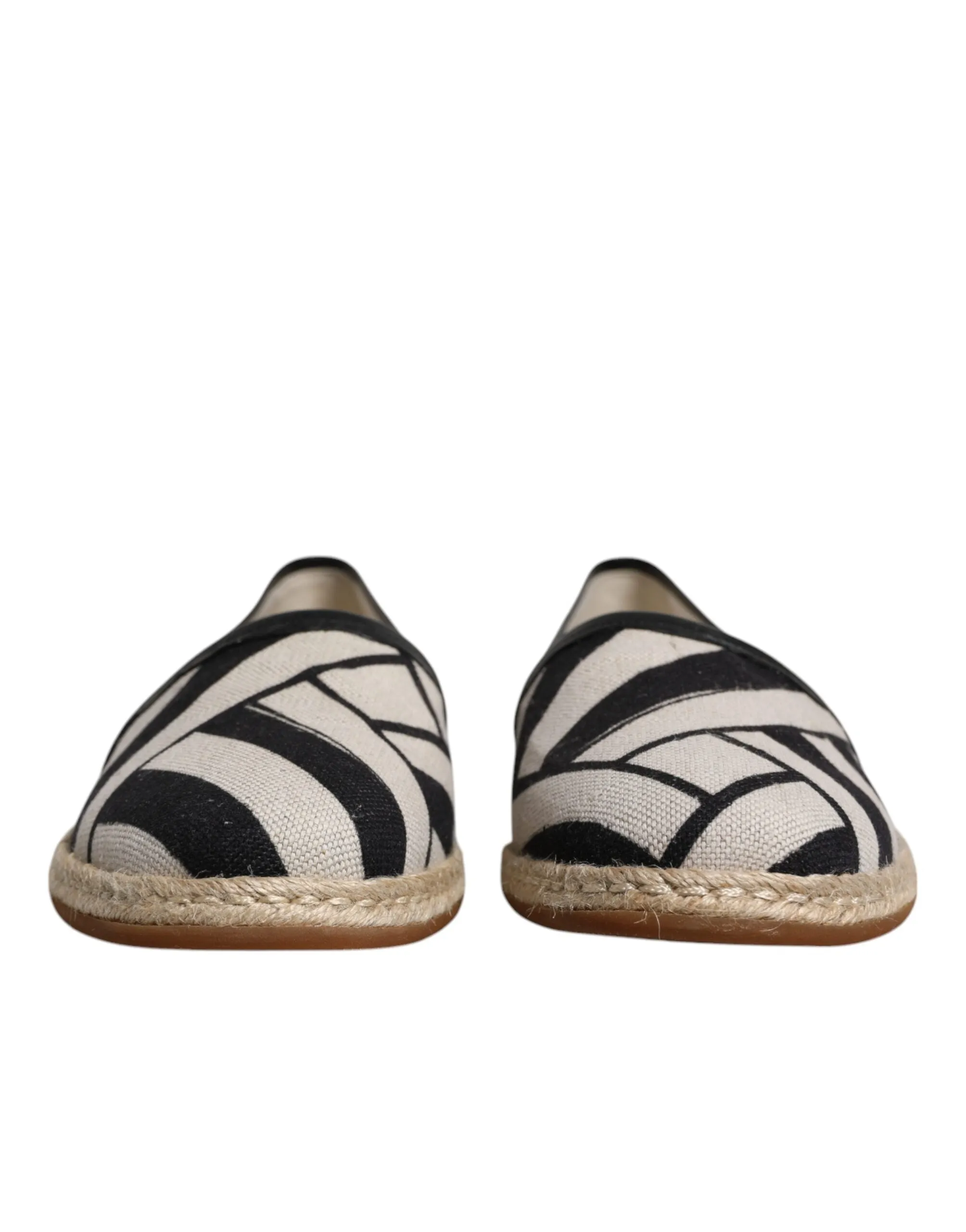 On Black Shoes Slip Stripes Wireless-enabled Espadrille White Dolce Gabbana Site-wide sale &