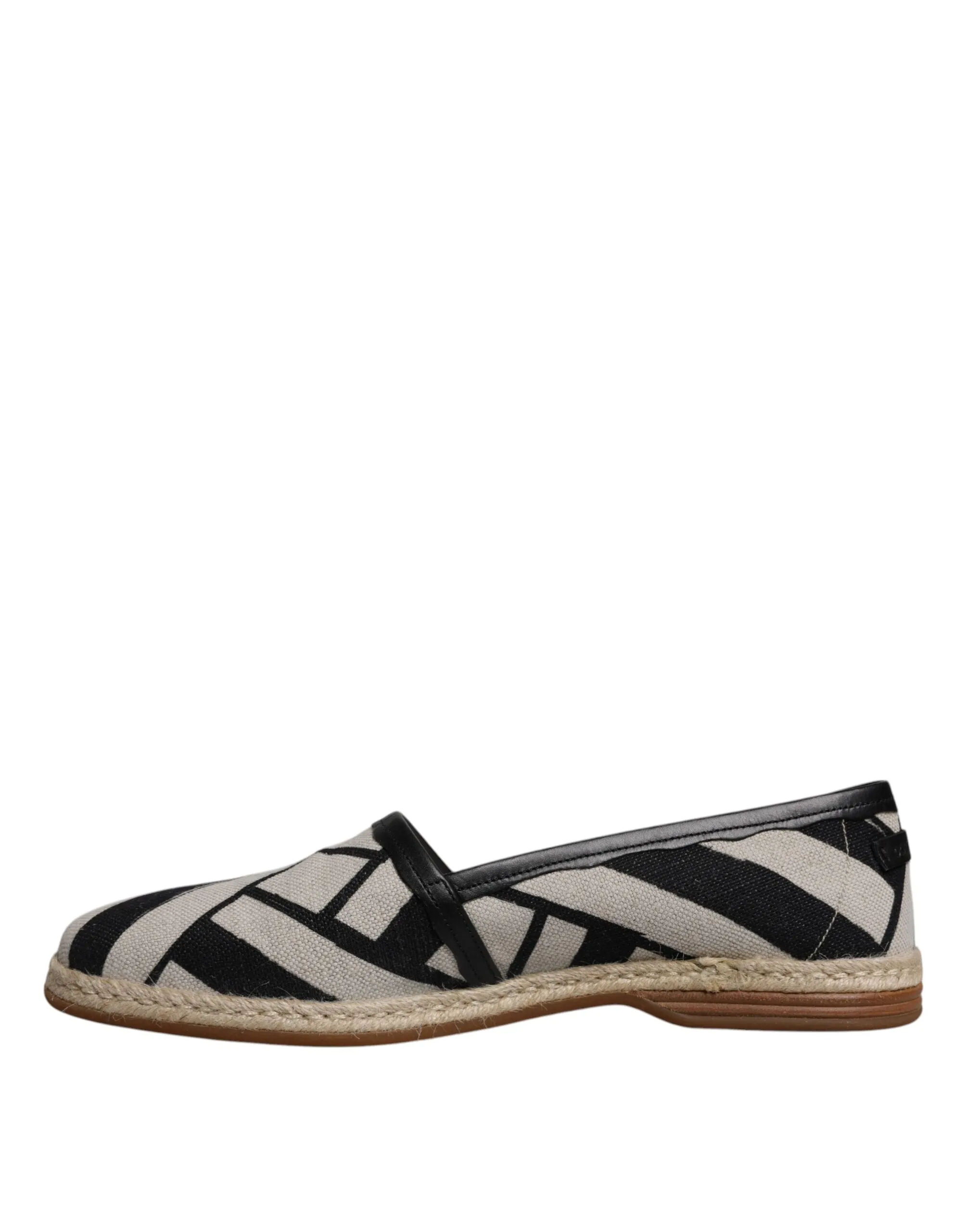 On Black Shoes Slip Stripes Wireless-enabled Espadrille White Dolce Gabbana Site-wide sale &