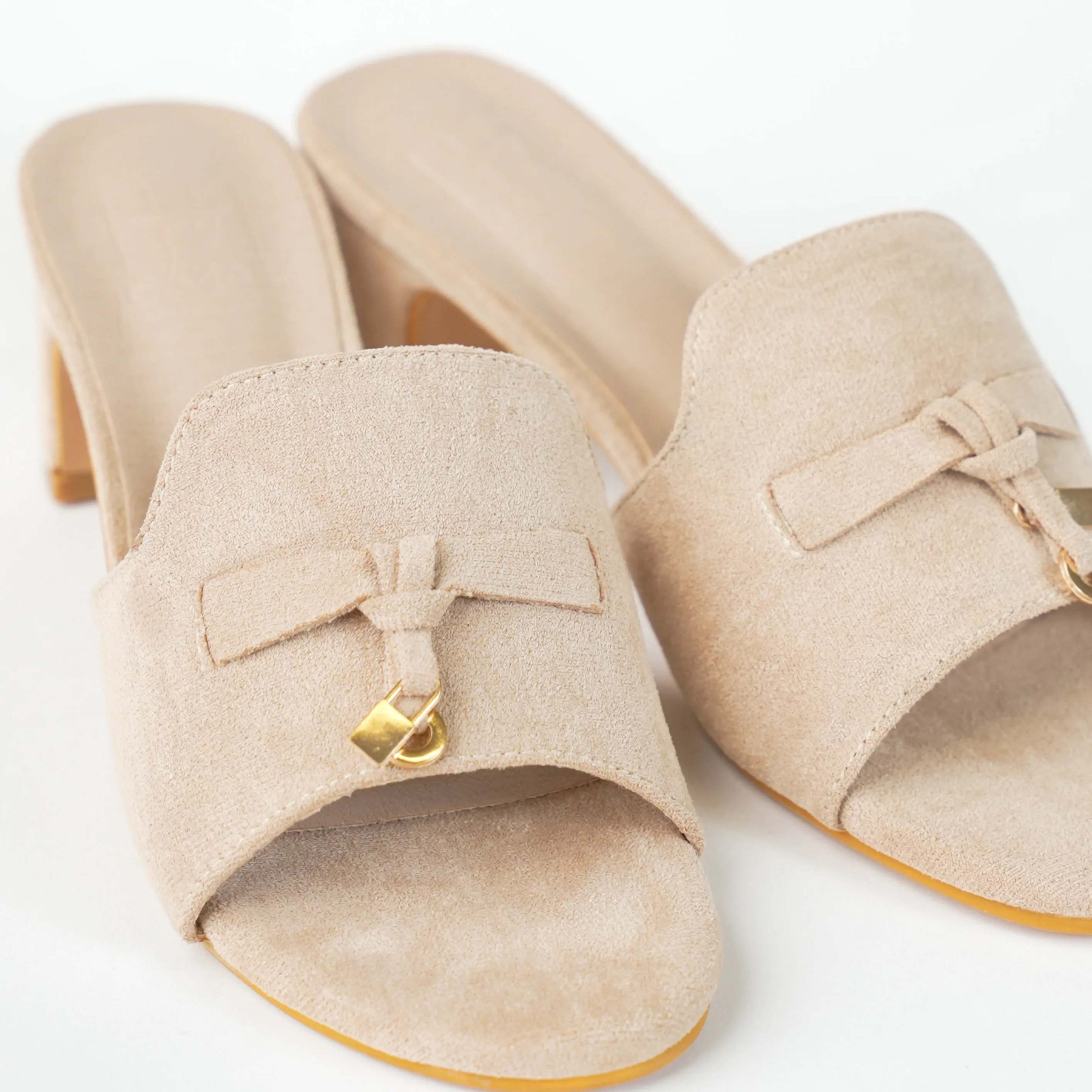 Open Block Heel