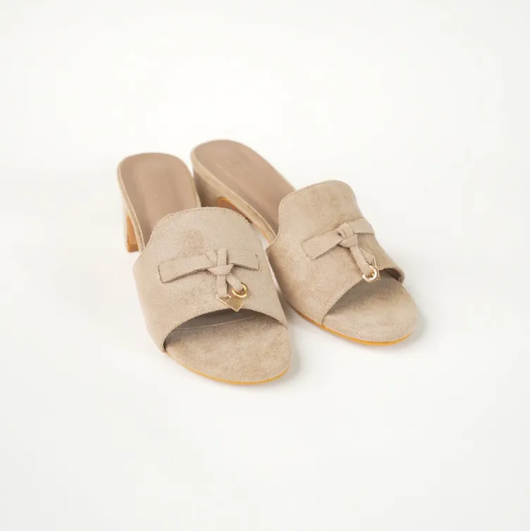 Open Block Heel