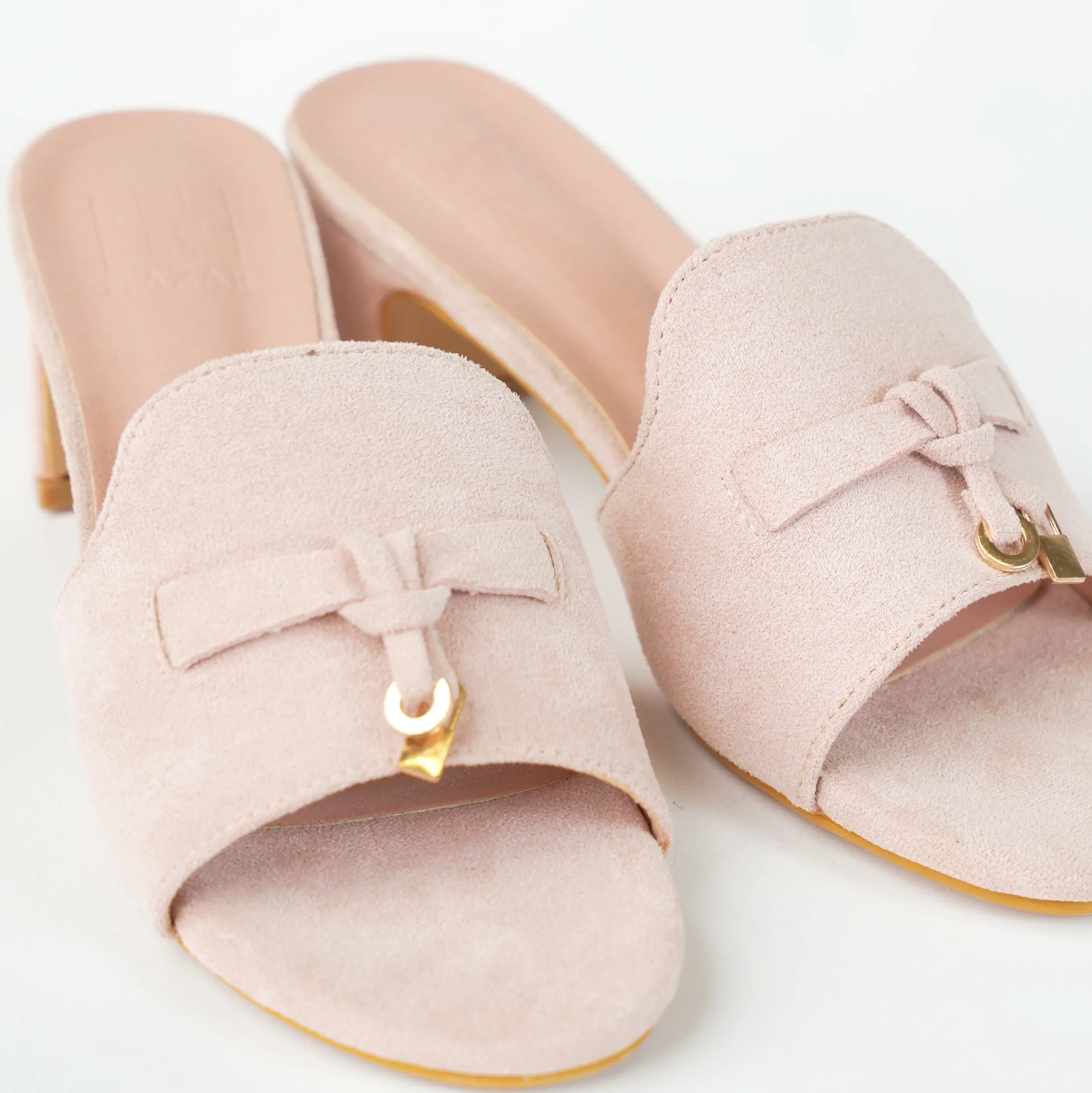 Open Block Heel