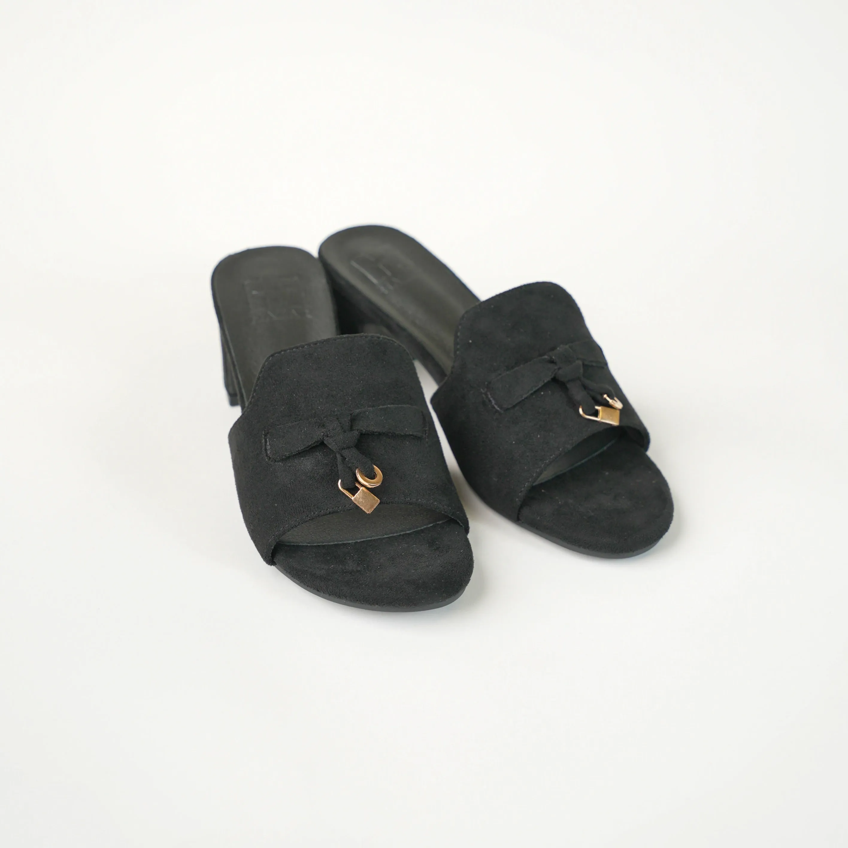 Open Block Heel