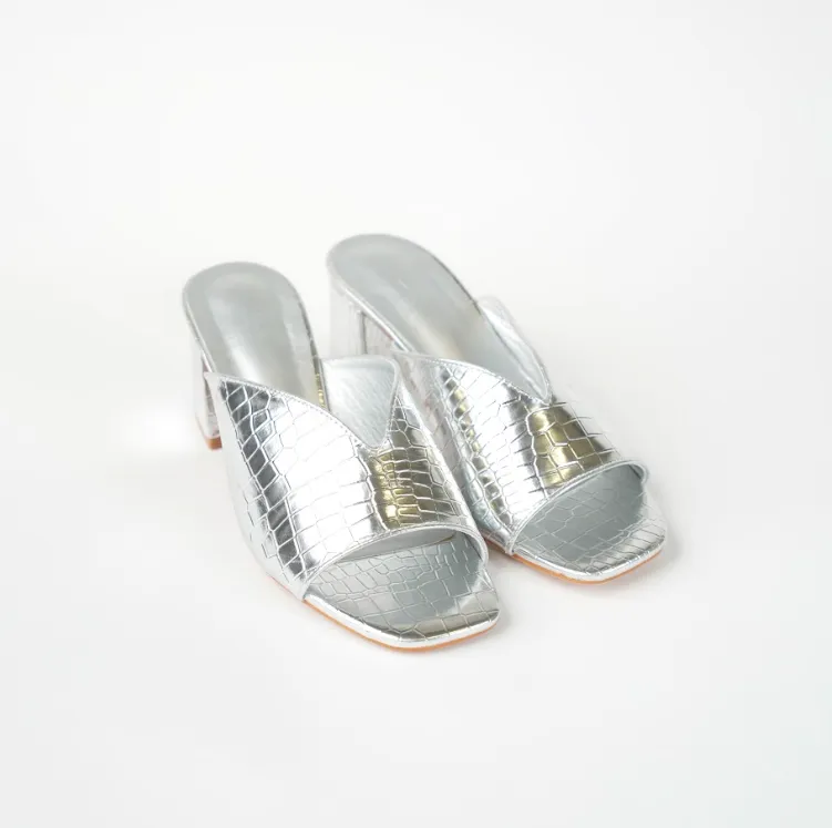 Open Block Heel