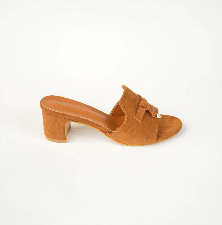 Open Block Heel