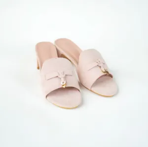 Open Block Heel