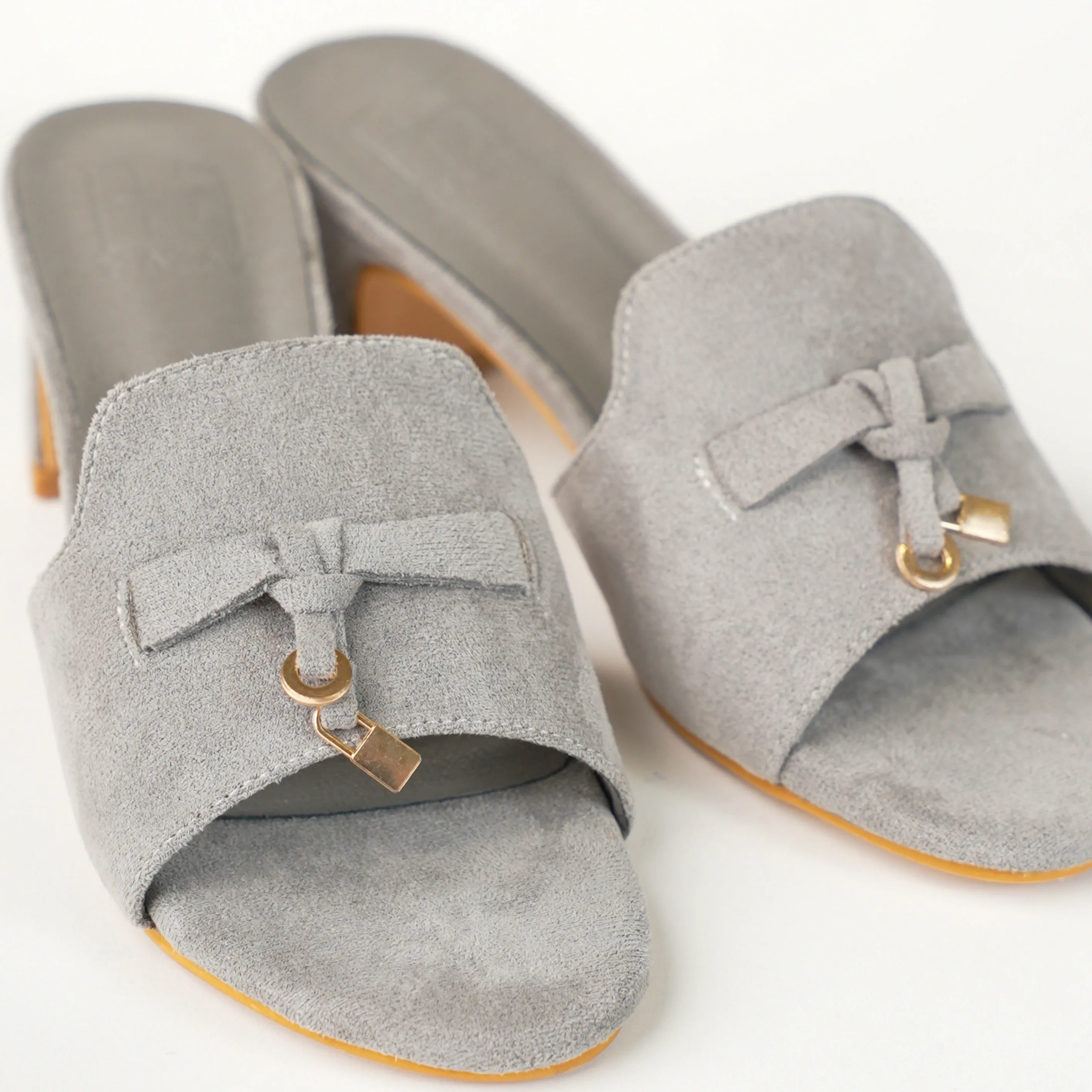 Open Block Heel