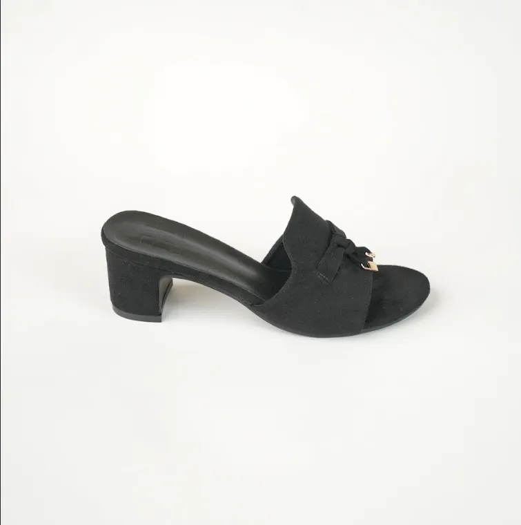 Open Block Heel