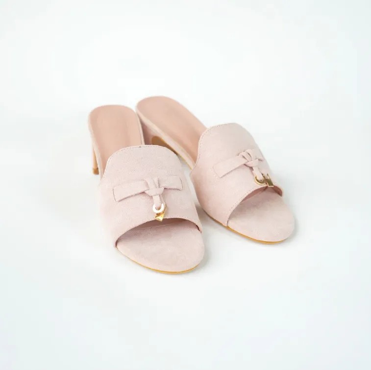 Open Block Heel