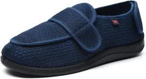 Open Toe Diabetic Shoes, Breathable Extra Wide Width Walking Shoes Elderly Lightweight Swollen Feet Edema Sandals for Male