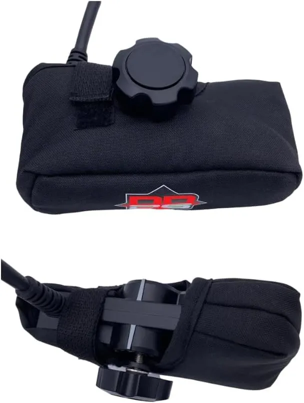 Padded Transducer Cover for The Garmin LVS34 (Red)