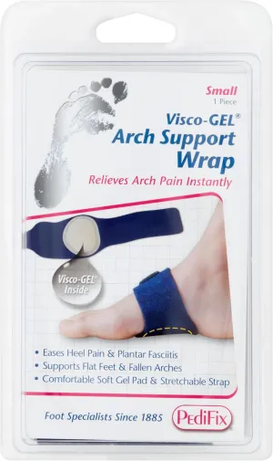PediFix Visco-gel Arch Support Wrap, size small