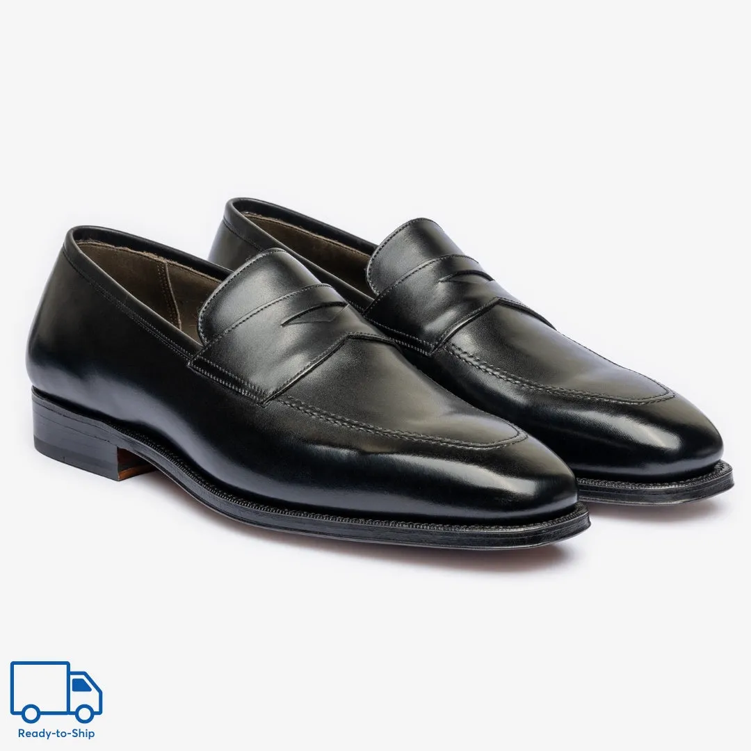 Penny Loafer - Black  - Deer Last - RTW