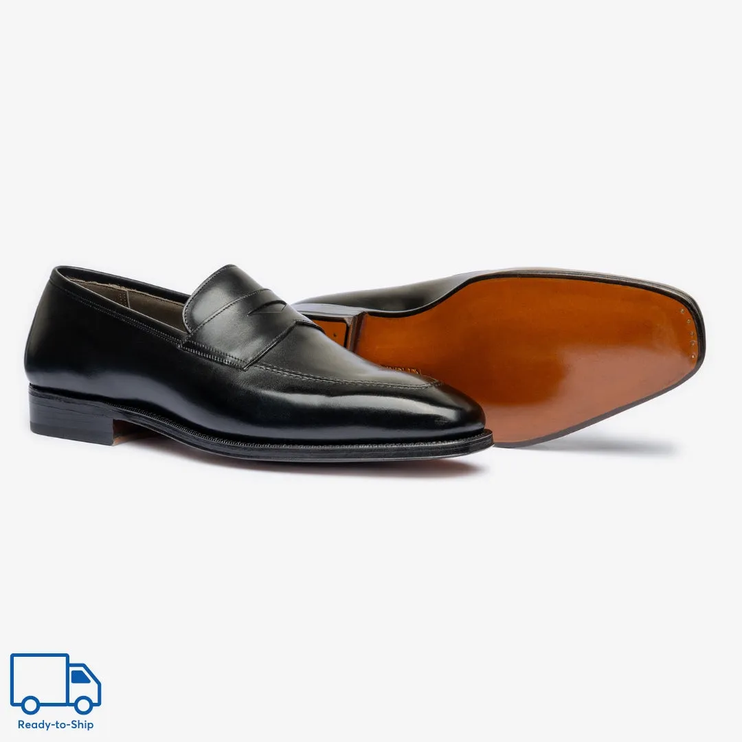 Penny Loafer - Black  - Deer Last - RTW