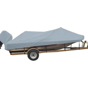 Performance Poly-Guard Styled-to-Fit Boat Cover f/16.5' Wide Style Bass Boats - Grey