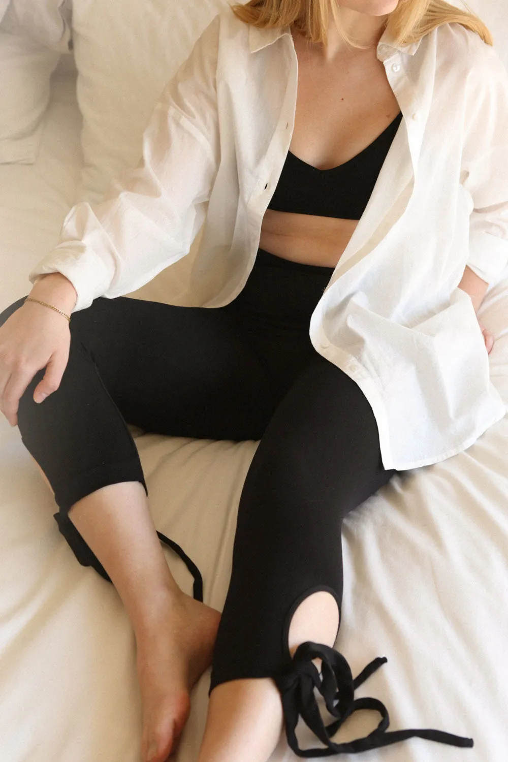 Pyzdry White | Padded Stretchable Bralette