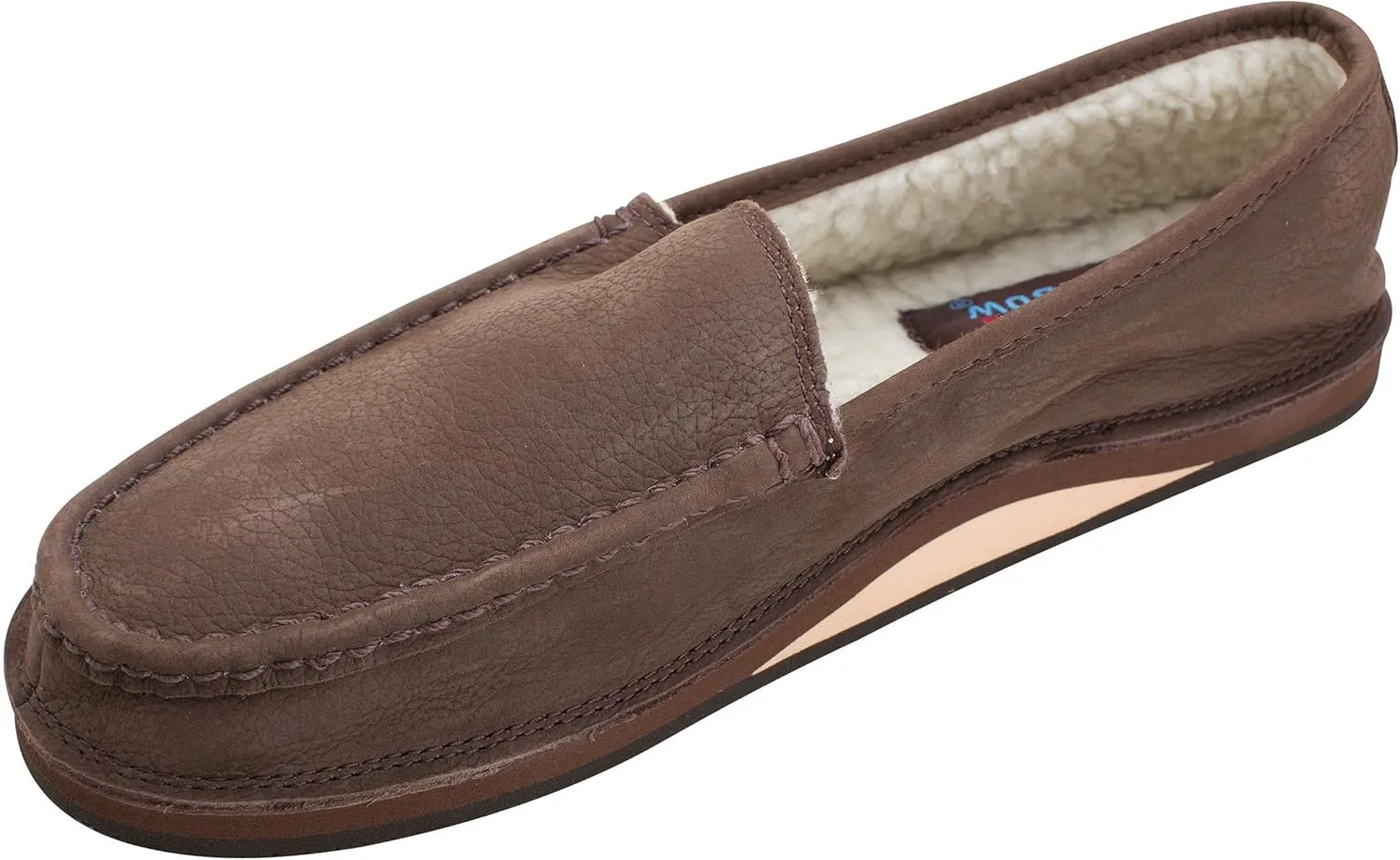 Rainbow Sandals Men's Comfort Classics Loafer w/Fleece Lining
